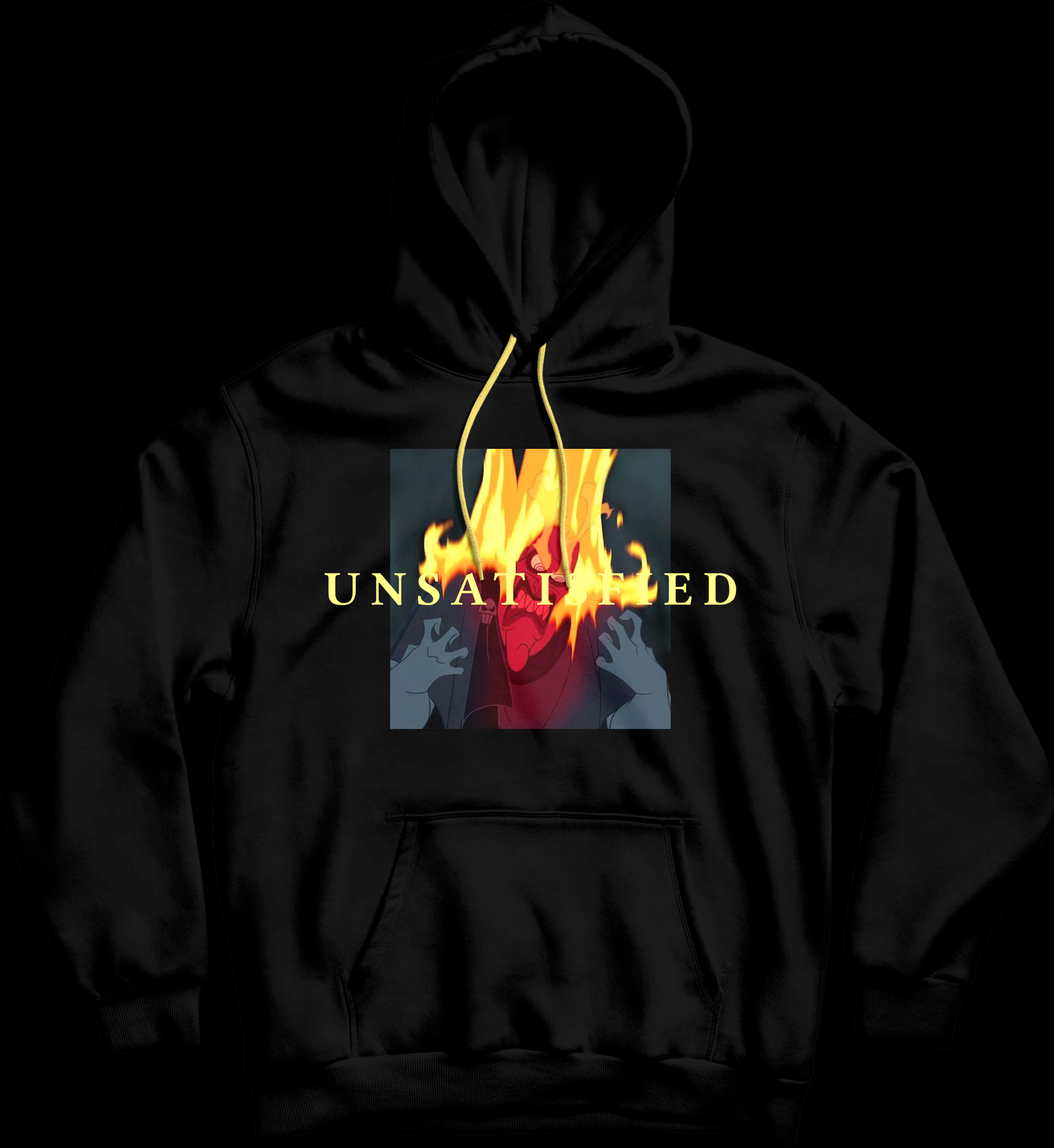 A Black Hoodie With A Logo On It