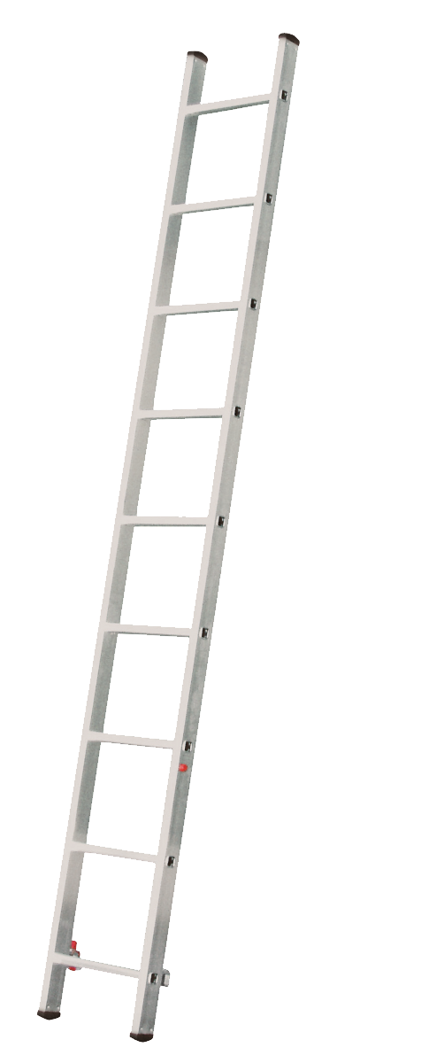 A White Ladder On A Black Background