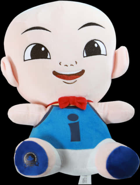 A Stuffed Toy With A Cartoon Face