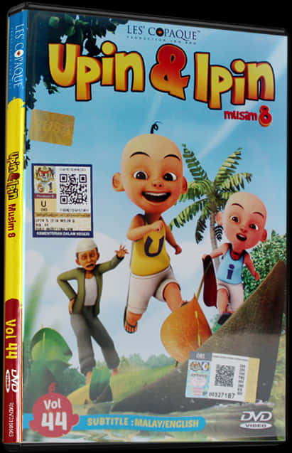 A Dvd Case With Cartoon Characters