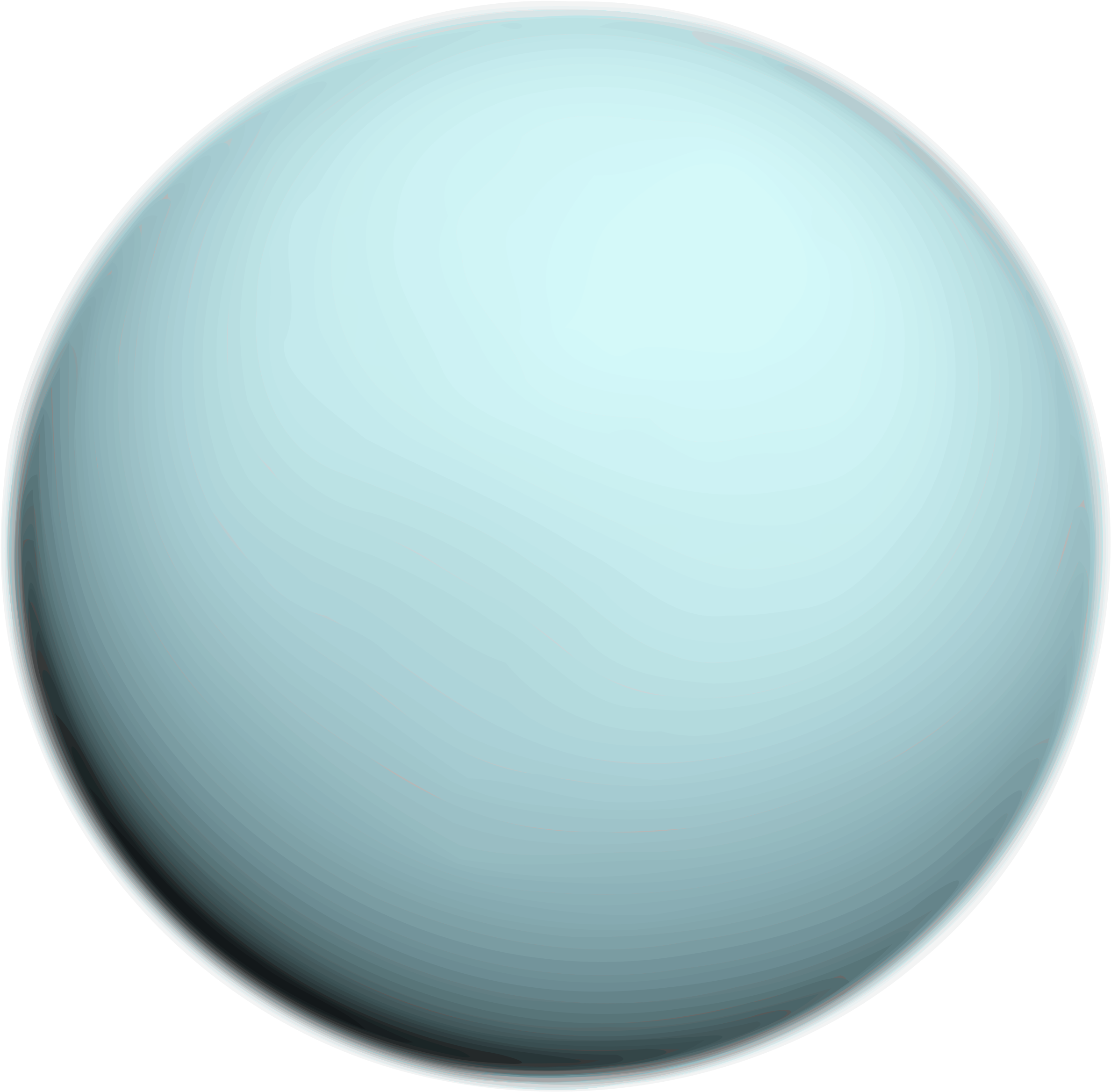 A White Ball With Black Background