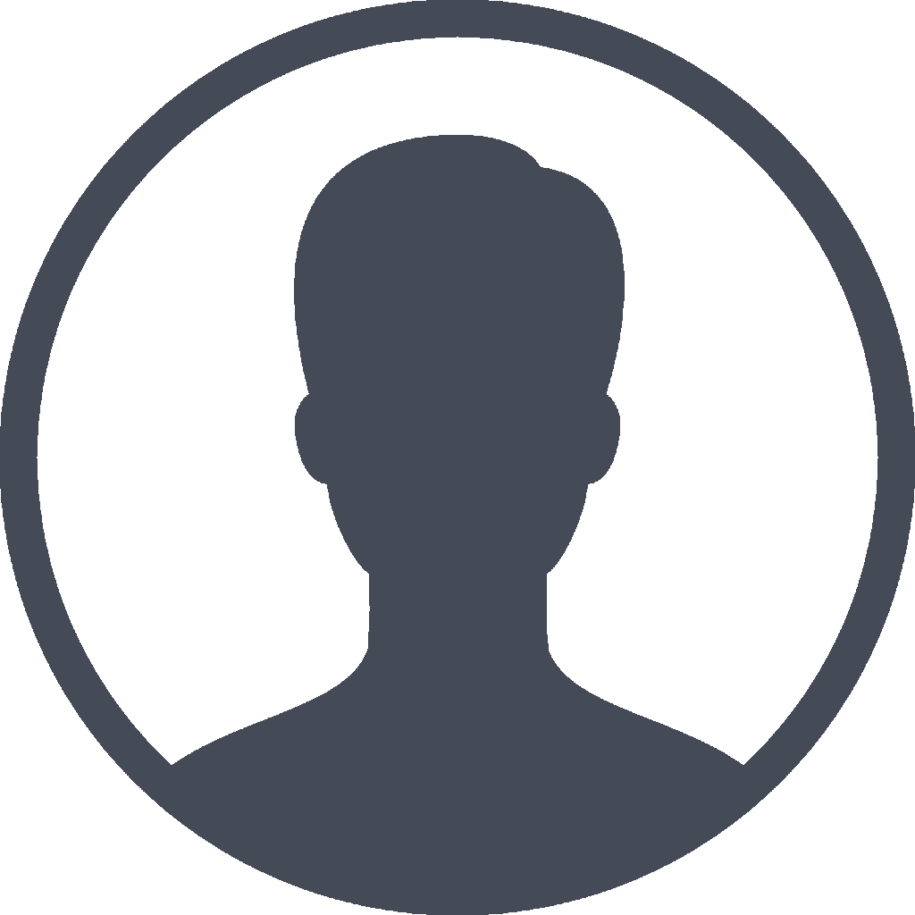 A Silhouette Of A Person In A Circle