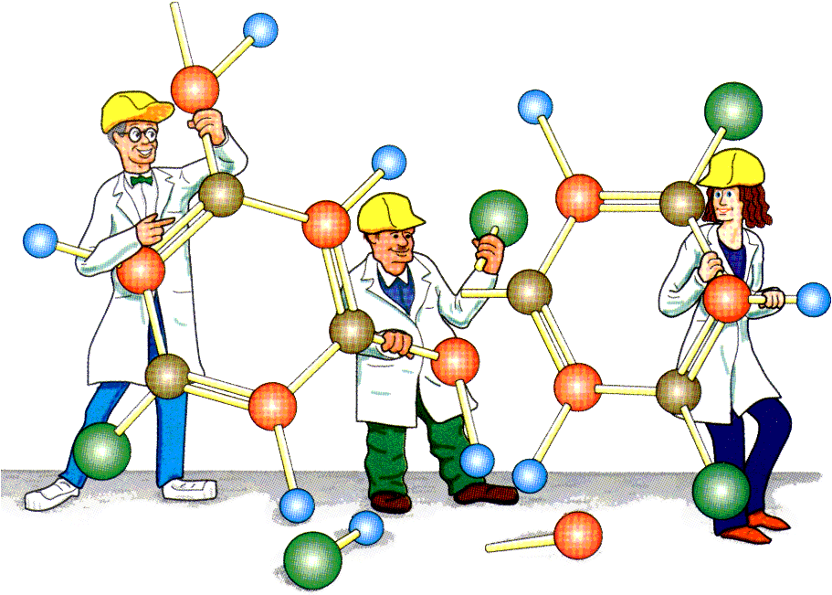 A Group Of Men In White Coats Holding Colorful Balls And Sticks