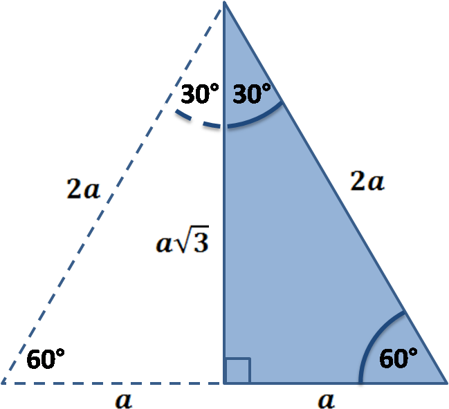 A Triangle With Numbers And Lines