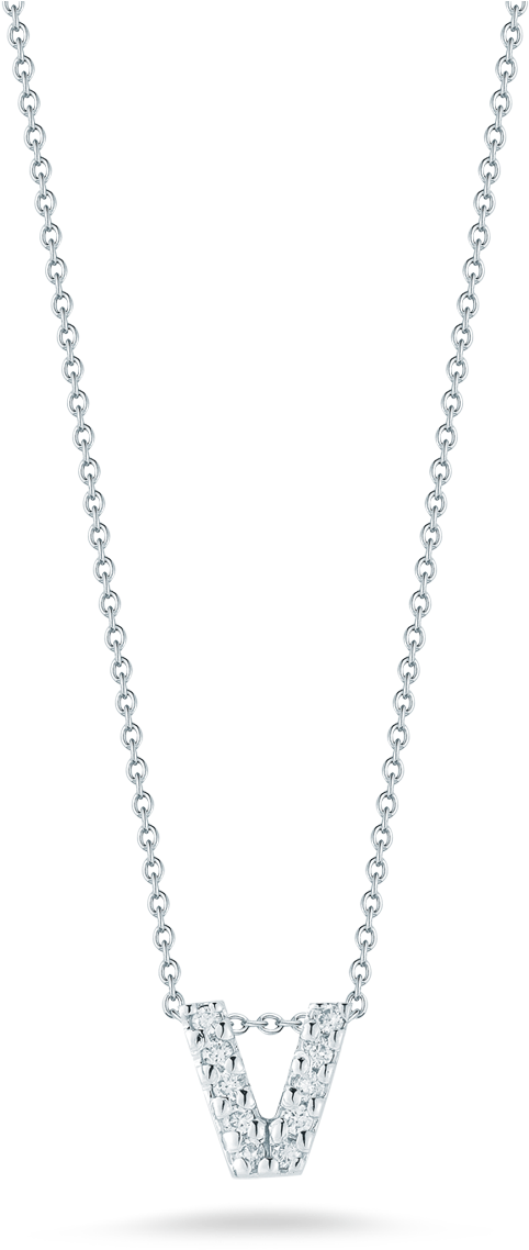 A Silver Chain On A Black Background