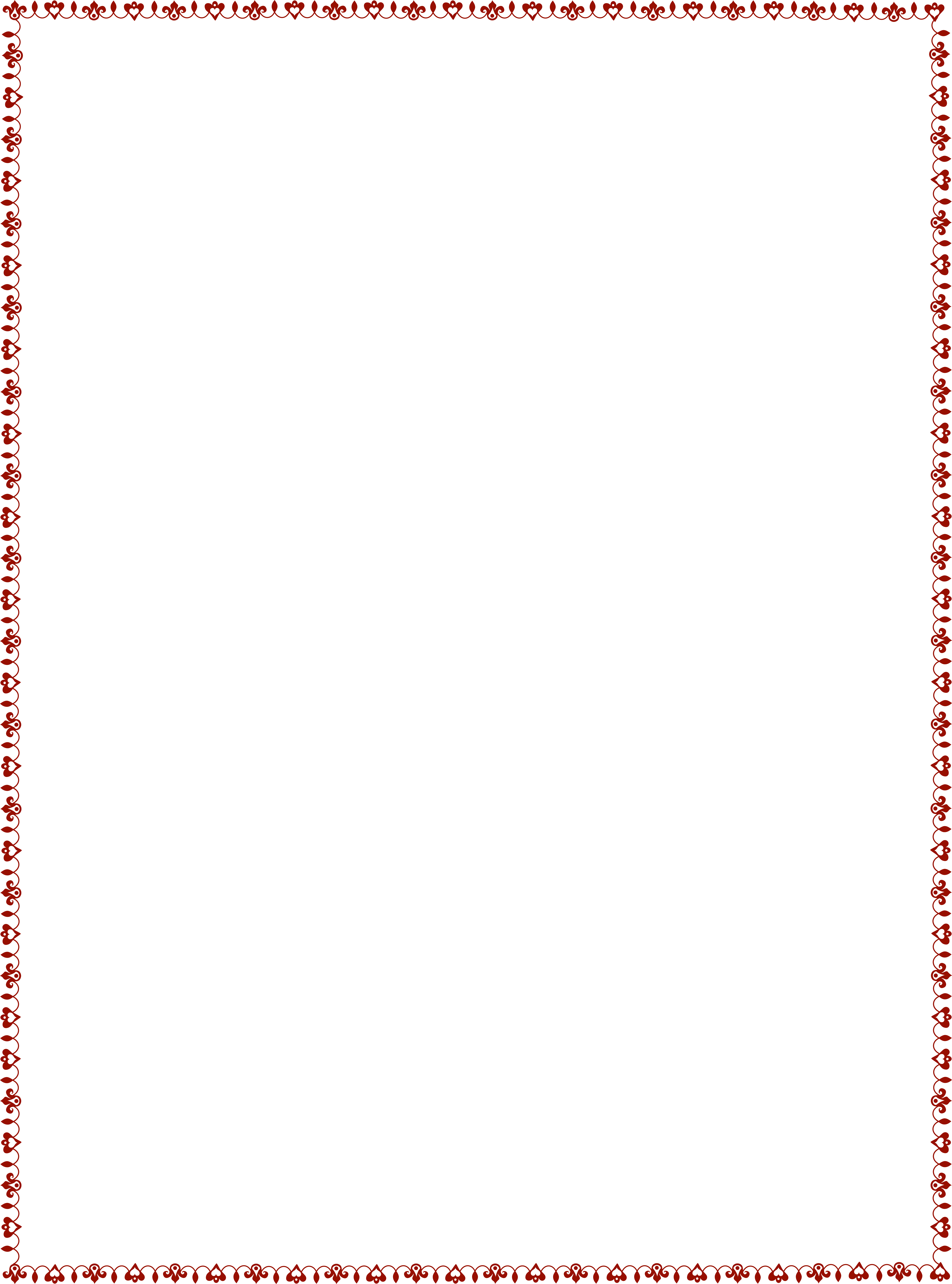 A Black Rectangular Frame With Red Border
