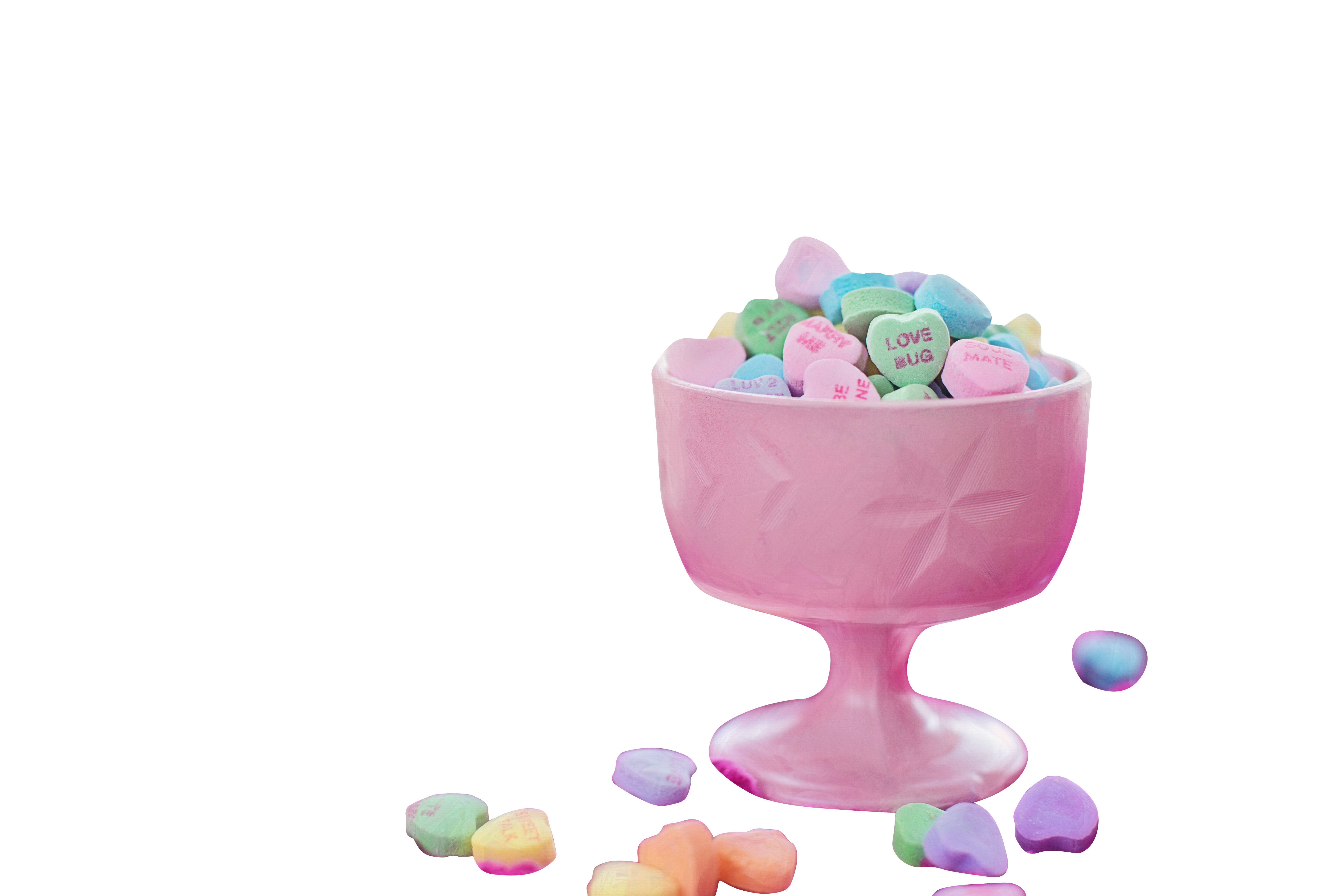 A Bowl Of Candy Hearts