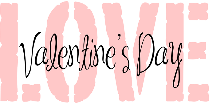 A Pink And Black Text