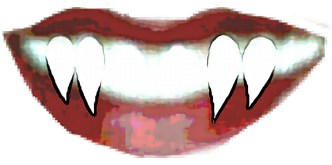 Vampire Teeth Png 1060 X 528
