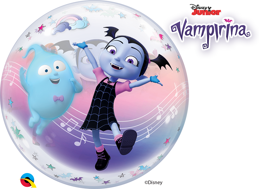 A Cartoon Character In A Bubble