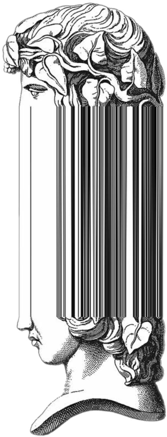 A Black And White Vertical Lines