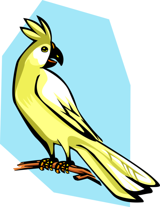 A Yellow Bird Sitting On A Branch