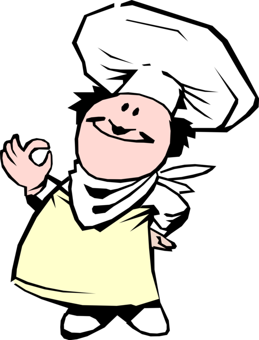 Cartoon Of A Chef