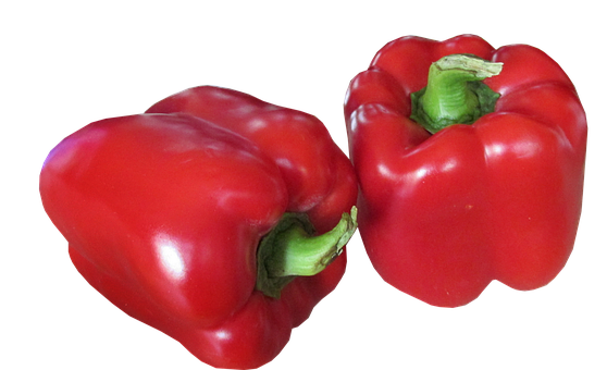 A Pair Of Red Peppers