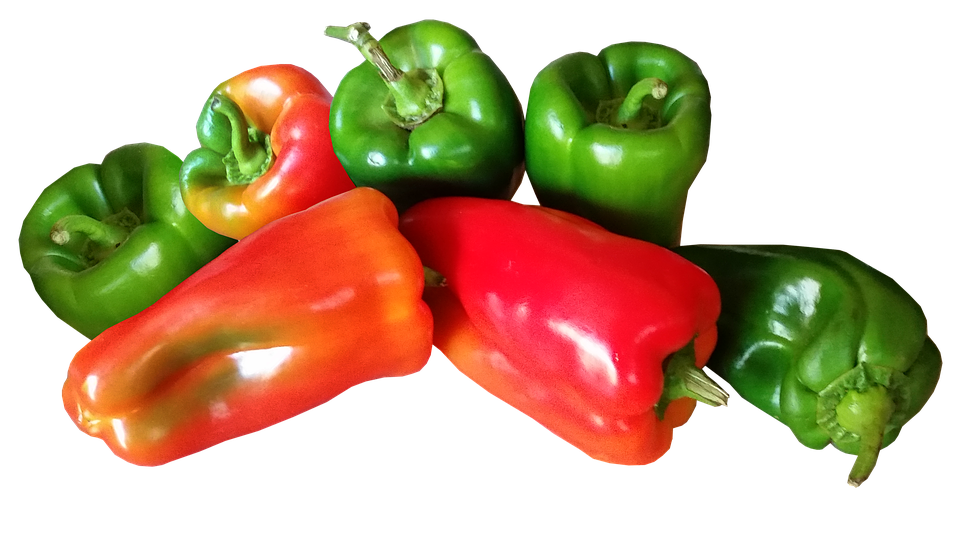 A Group Of Bell Peppers