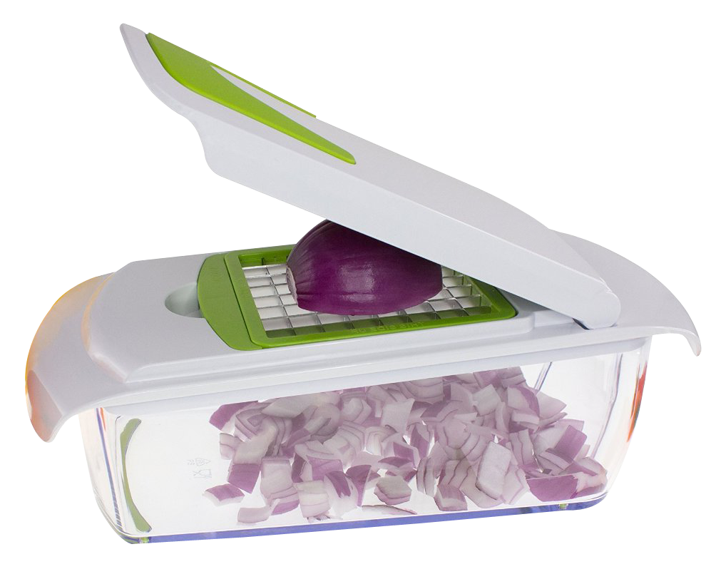 A Vegetable Slicer In A Container