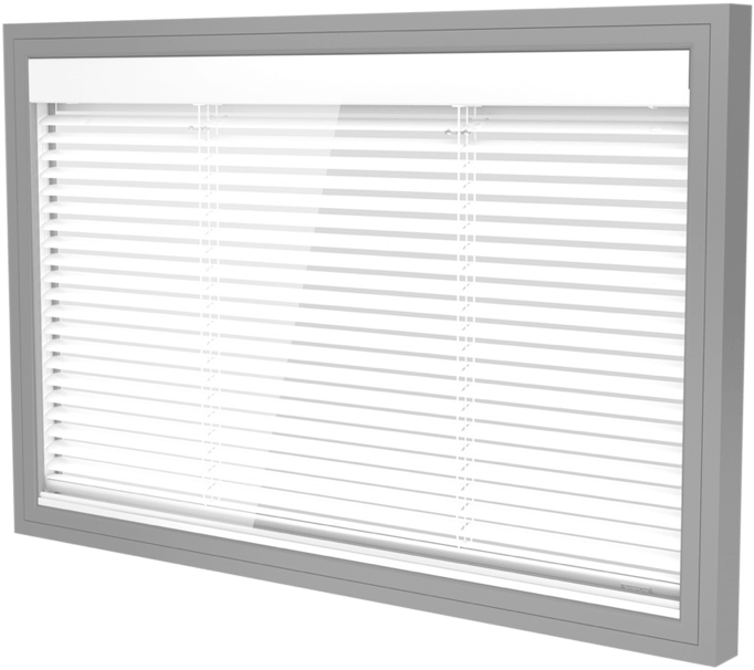 A Window With Blinds On It