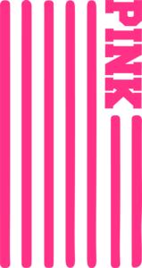 A Pink And Black Striped Background