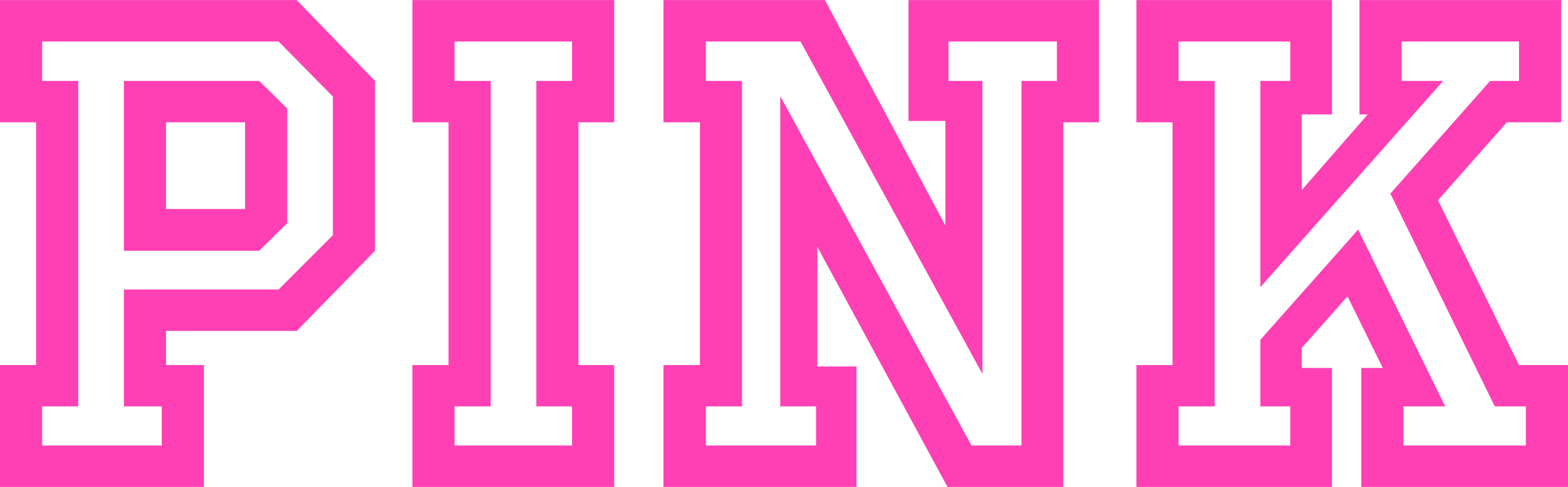 A Pink And Black Letter