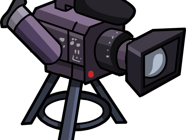 A Cartoon Of A Video Camera