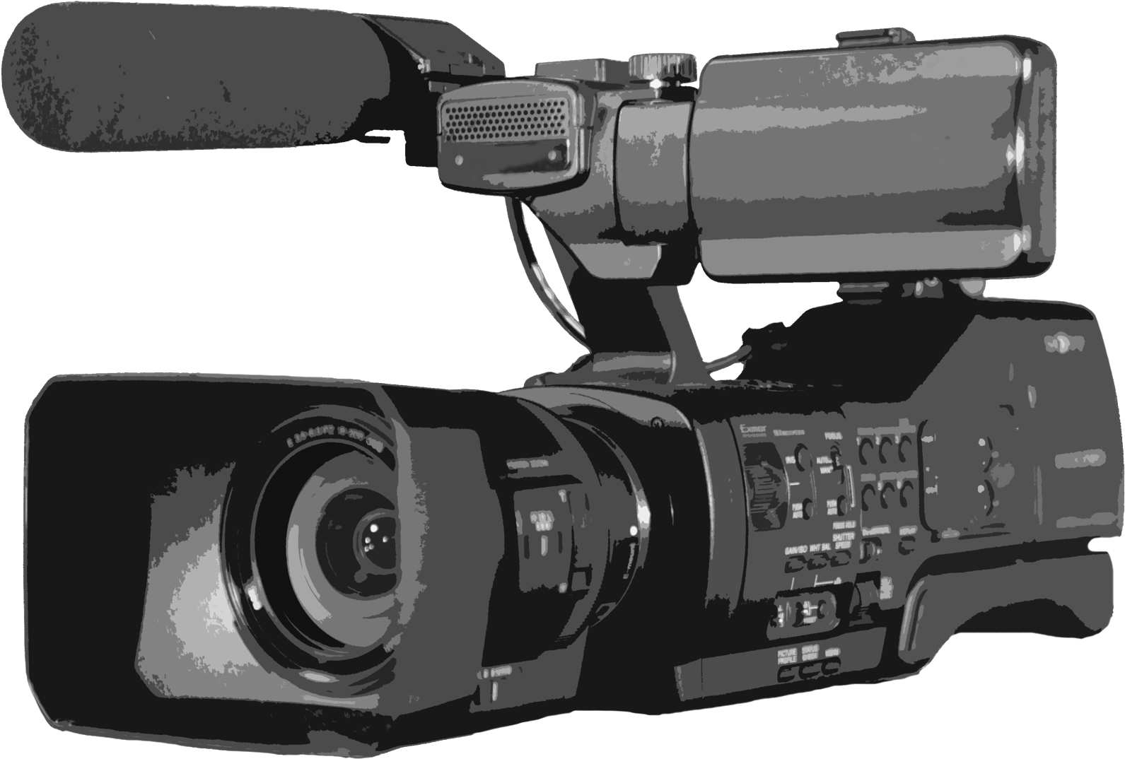 A Close-up Of A Video Camera