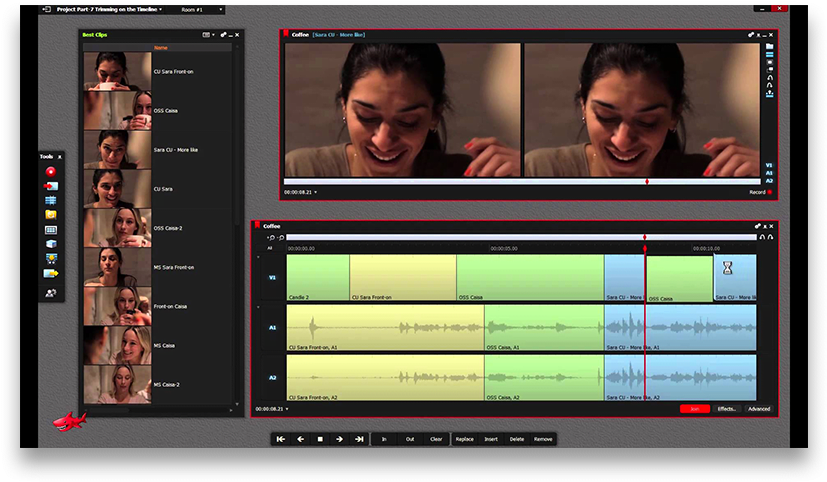 A Screenshot Of A Video Editing Program