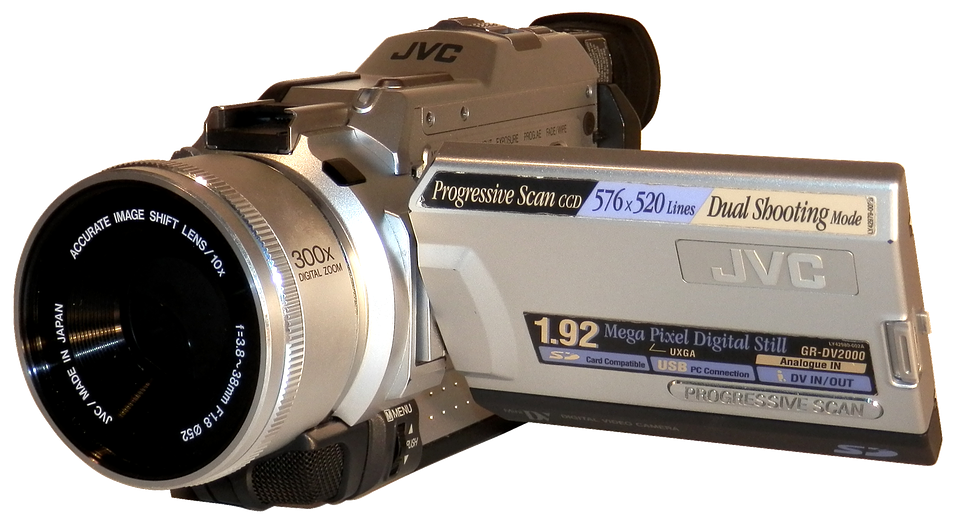 A Close Up Of A Camcorder