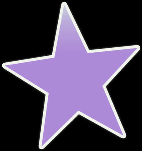 Violet Clip Art Star