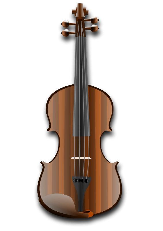 A Close Up Of A Violin