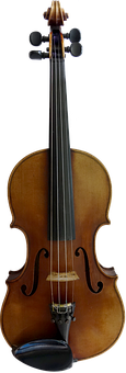A Close-up Of A Violin