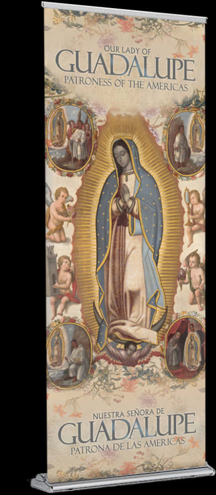 Virgen De Guadalupe Banner