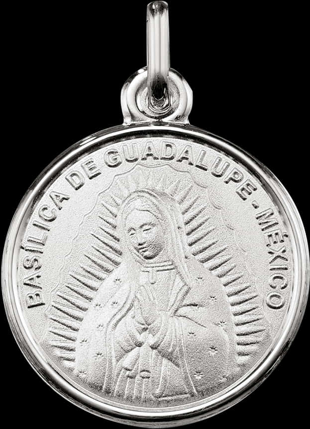 Virgen De Guadalupe Silver Medal