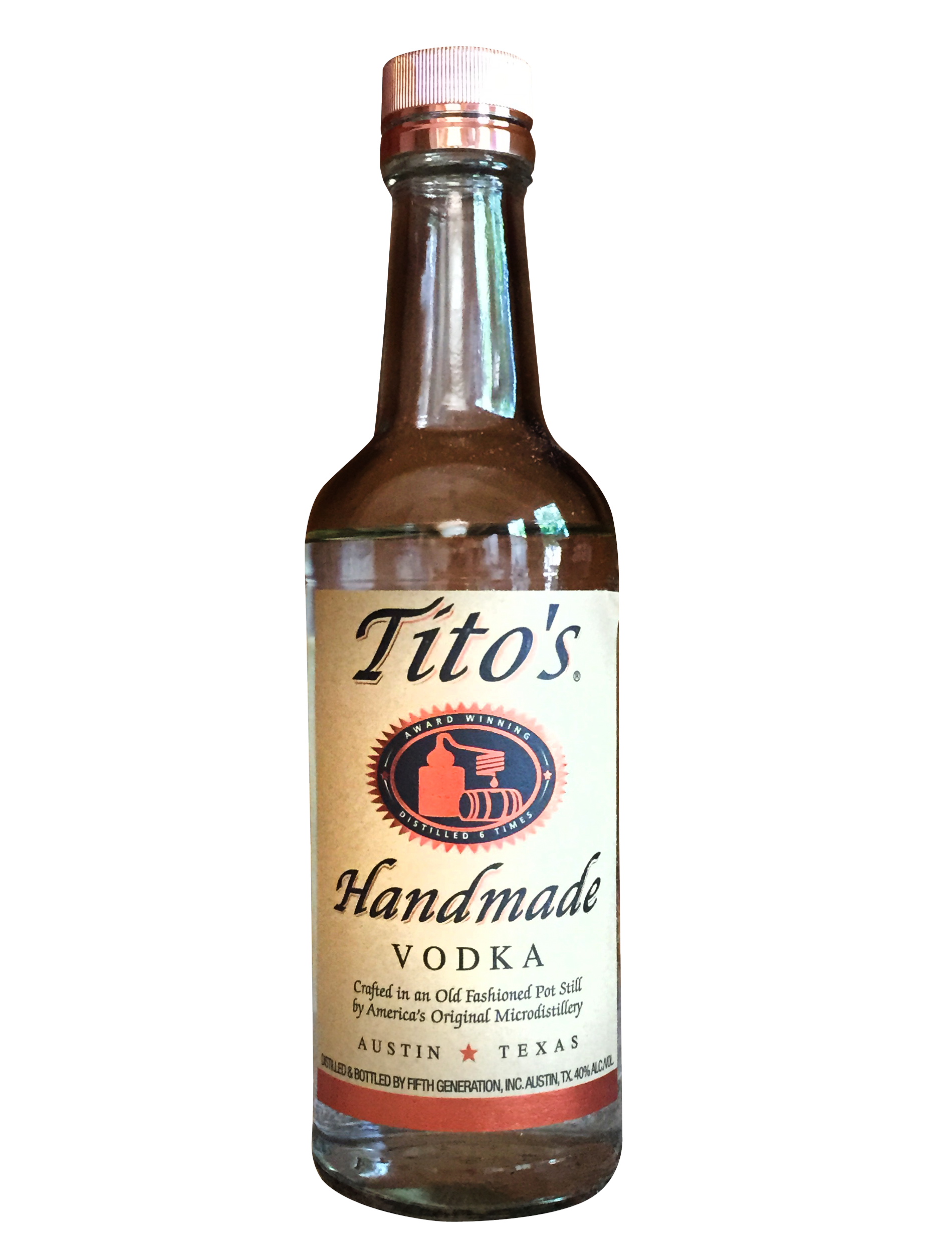A Bottle Of Alcohol With A Label