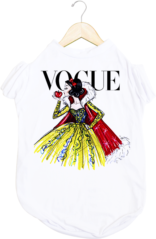 A White T-shirt With A Drawing Of A Woman Holding A Heart