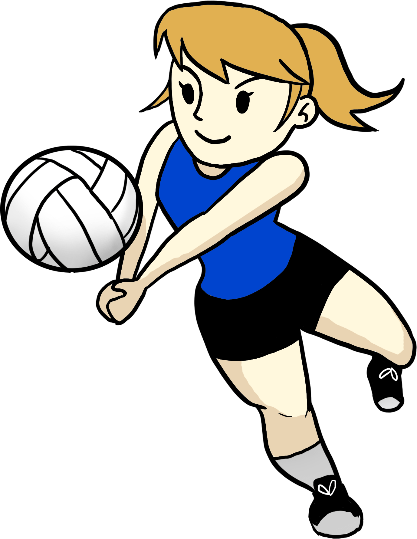 Volleyball Clipart Png 1378 X 1781