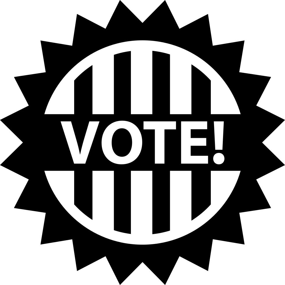 Vote - Vote Clip Art Black And White, Hd Png Download