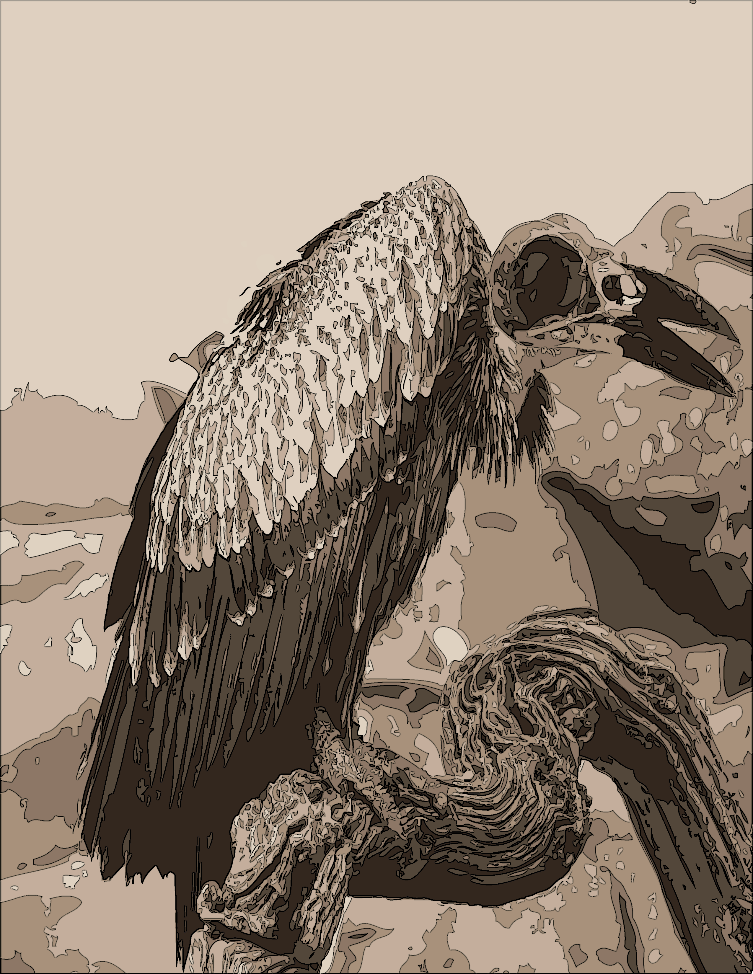 Vulture - Pelican, Hd Png Download