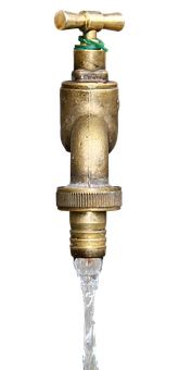 A Close-up Of A Faucet