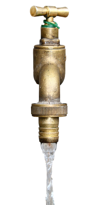 A Close Up Of A Faucet