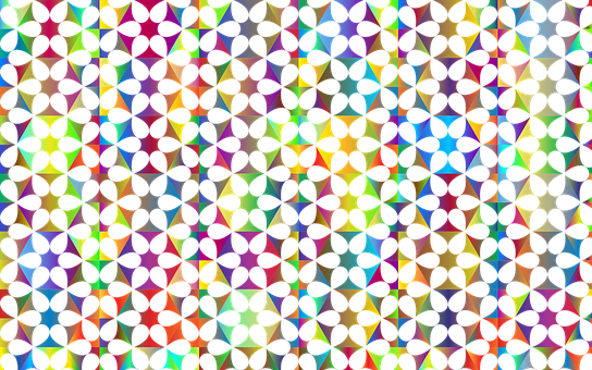 A Pattern Of Colorful Triangles
