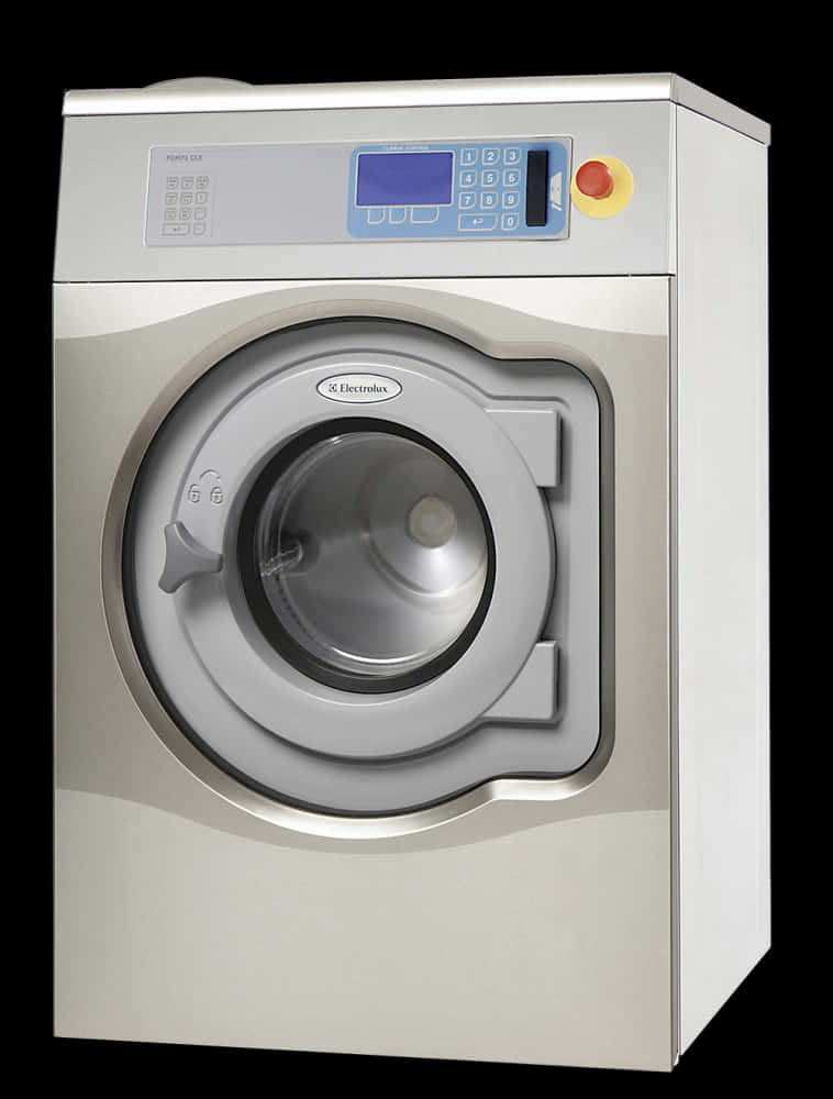 A Washing Machine With A Touch Screen
