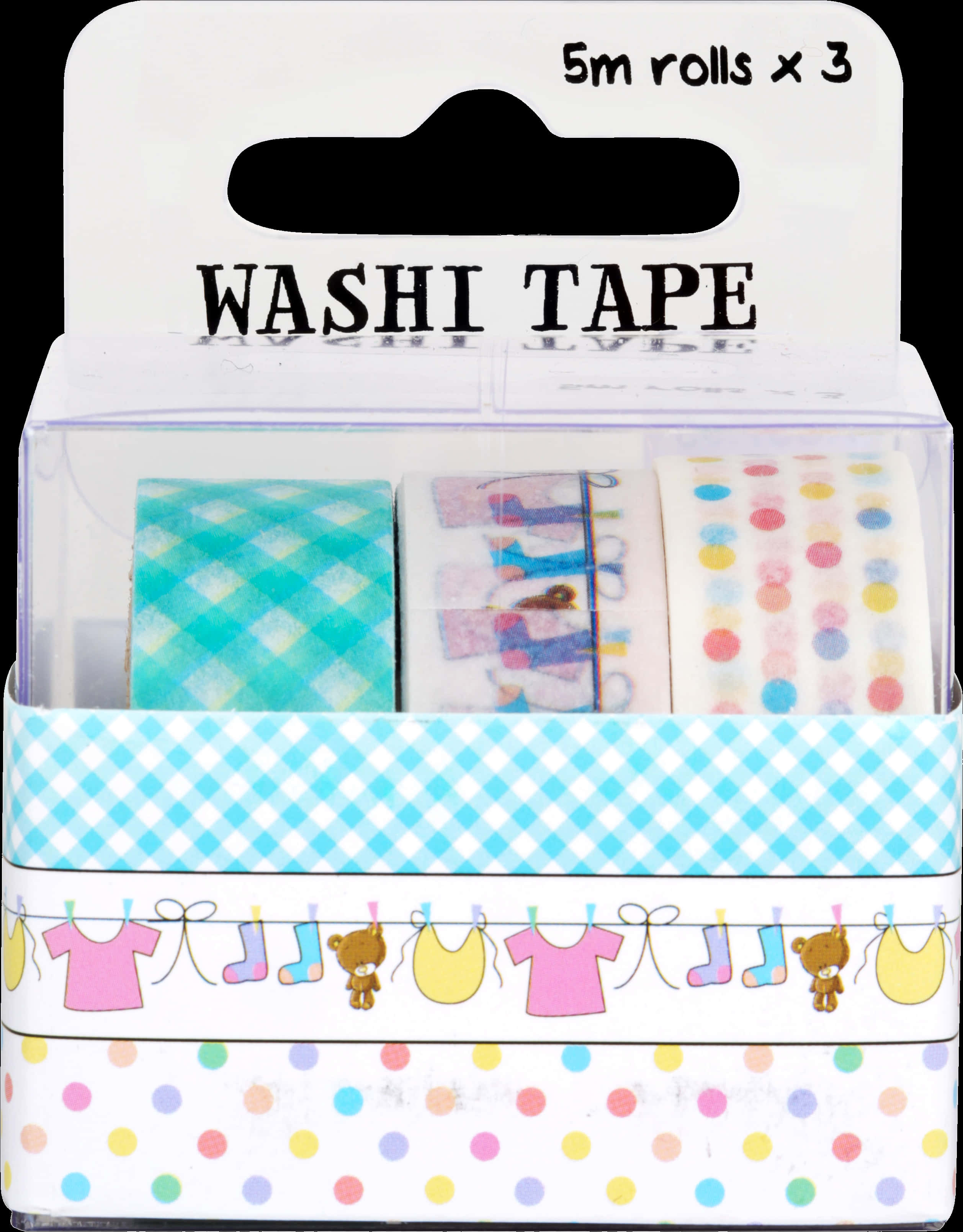 A Set Of Washi Tape In A Box