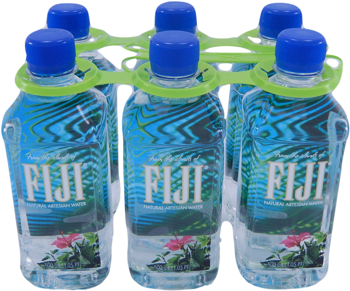 A Group Of Bottles Of Water