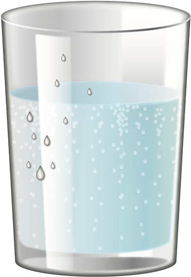 Water Glass Png 392 X 568