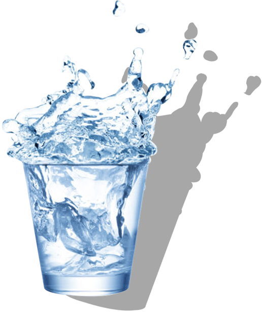 Water Glass Png 516 X 616