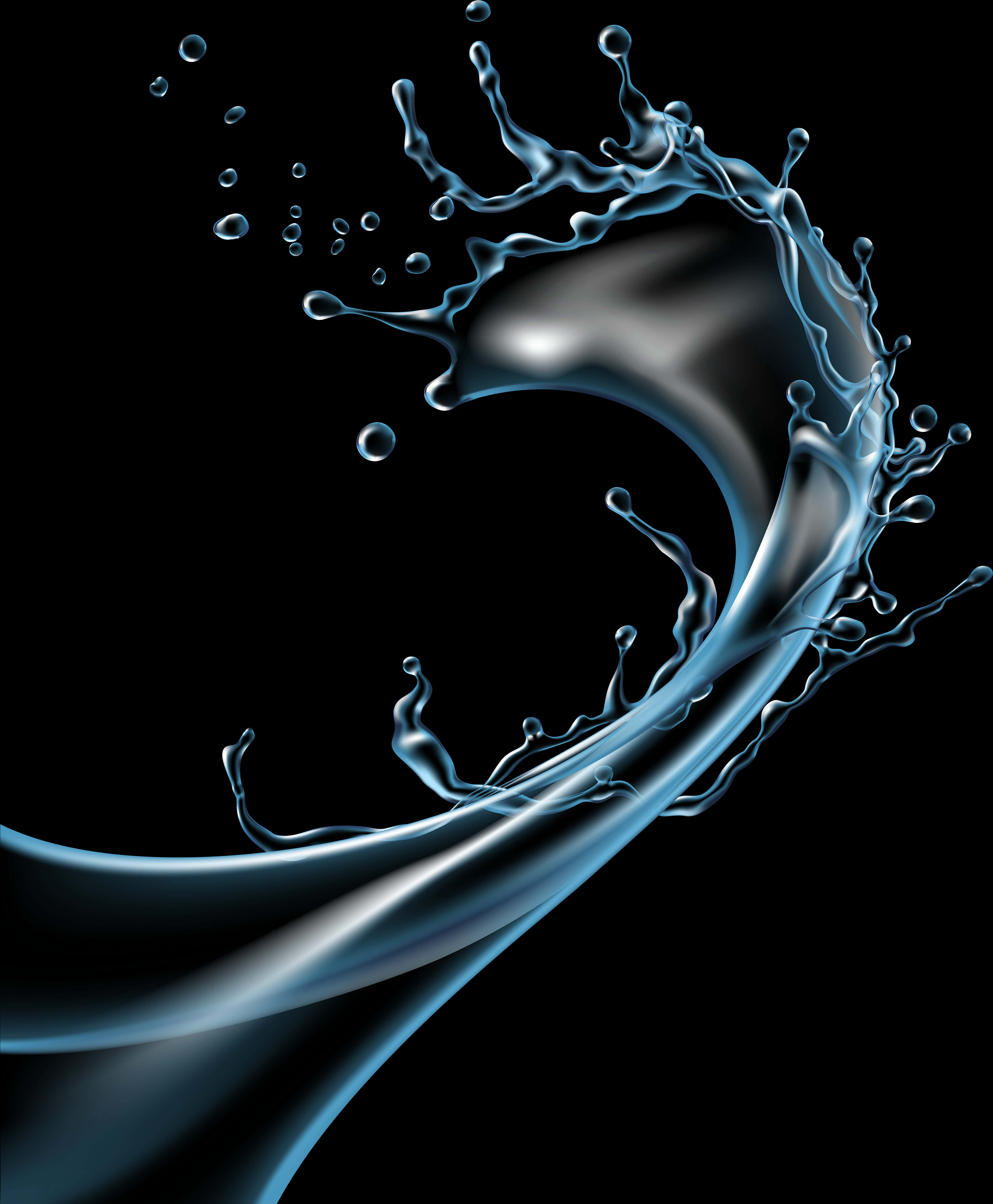 Water Splash Png 4895 X 5935