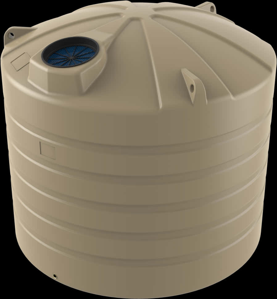 A White Plastic Water Tank