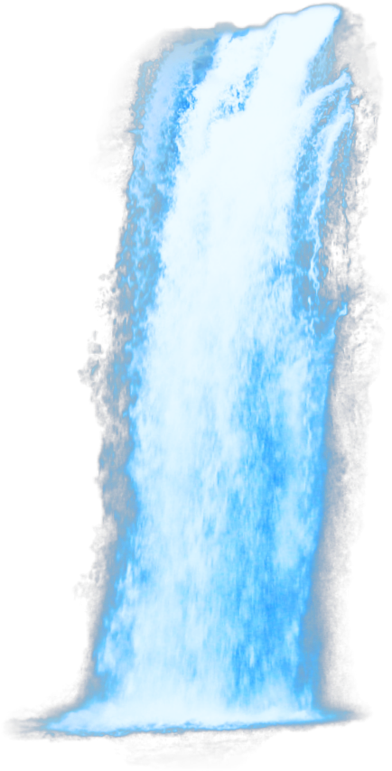 #waterfall #waterfalls #blue #water #nature #cold - Sketch, Hd Png Download