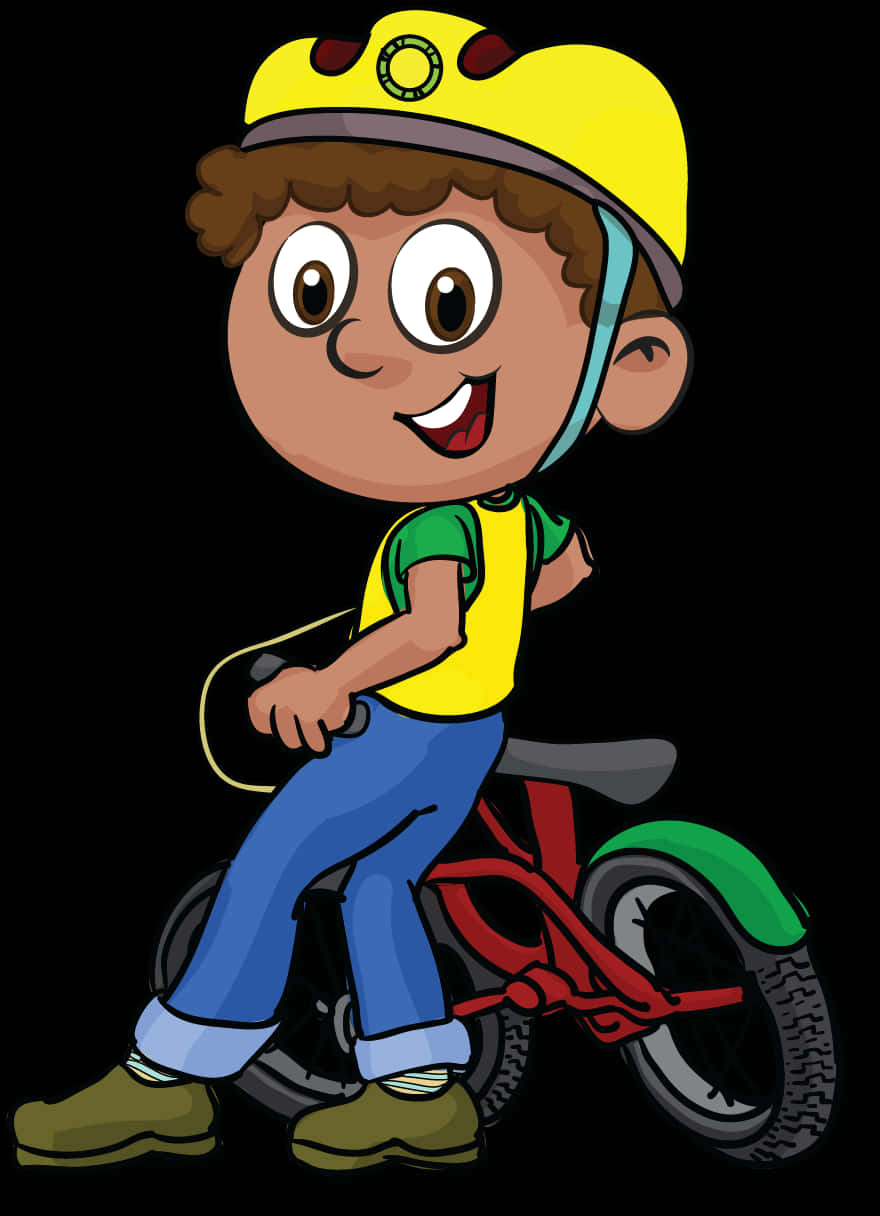 We're Reaching Out To Kids, Their Schools, Their Whanau, - Boy Cartoon Bike Png, Transparent Png
