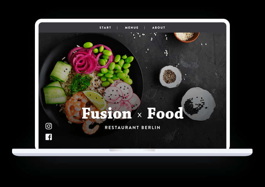 Fusion Food Restaurant Berlin Website